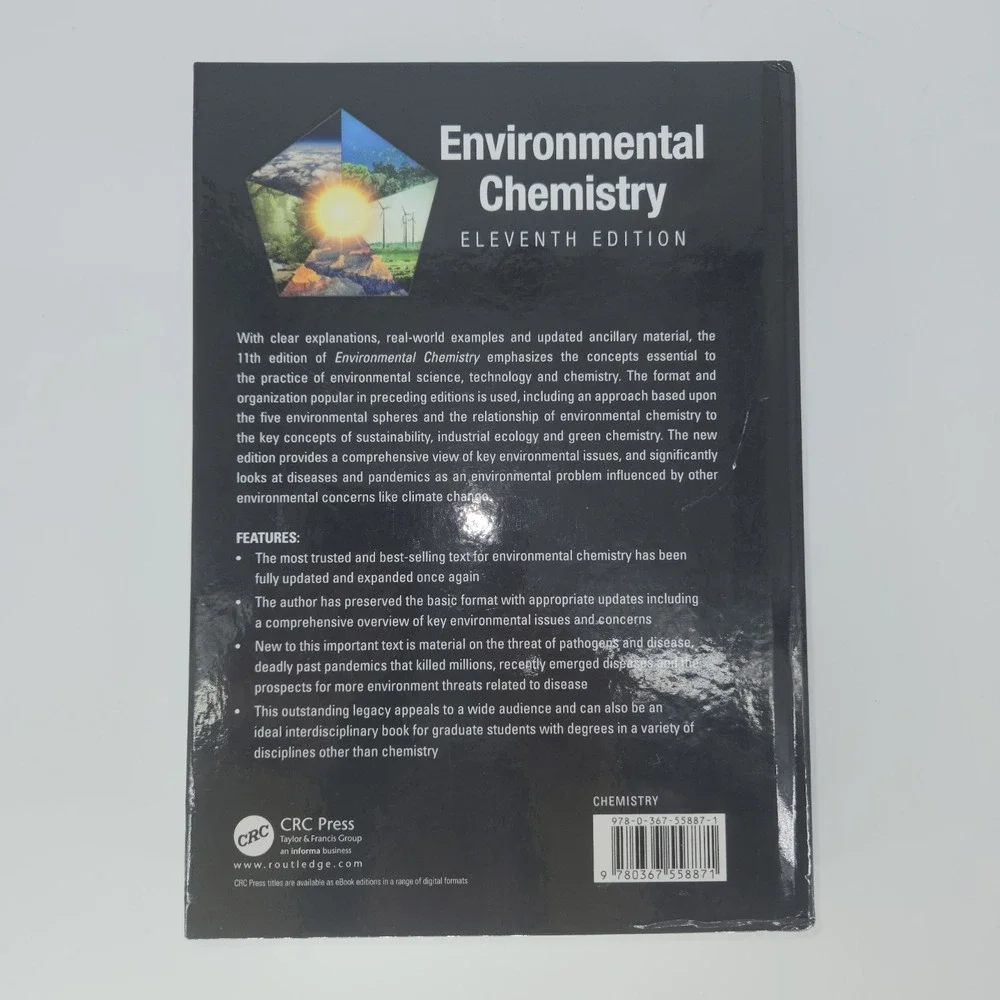 Environmental Chemistry: Eleventh Edition by Manahan, Stanley E.